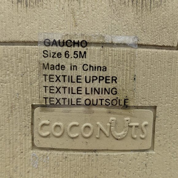 Coconuts by Matisse Tan Faux Leather Gaucho Cowboy Boots Size 6.5 - Picture 3 of 9